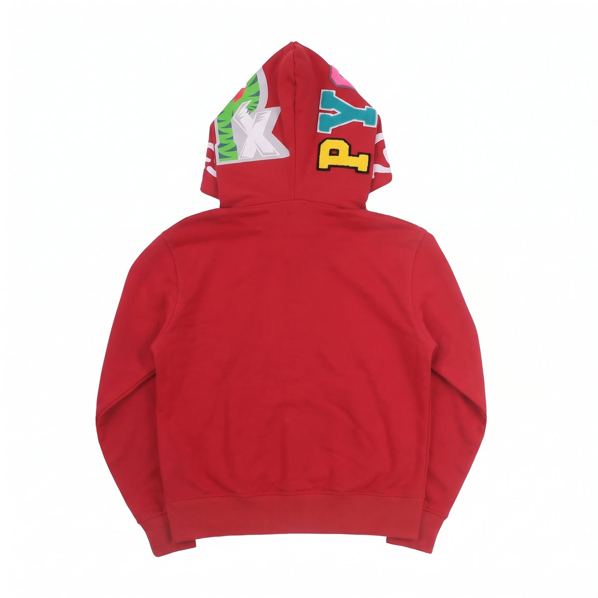 DBC Rx Full-Zip in red, back view